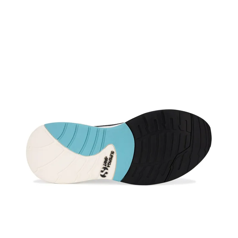 SUPERGA Low-Top Casual Shoes Unisex White Gray Black-5