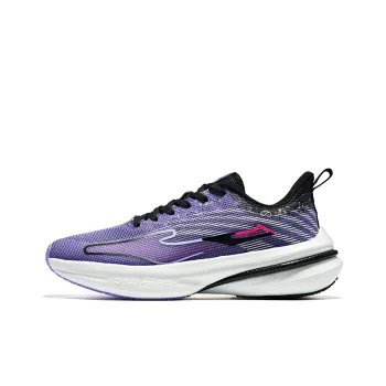 Erke Qitan 4.0 Pro Support Low Top Running Shoes Men's Signal Purple Neon Sunlit Pink