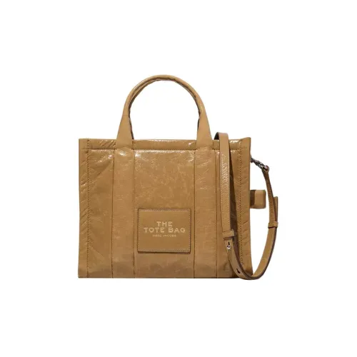 MARC JACOBS Lambskin Shoulder Bag, Crossbody Bag, Handbag Small Size Women's Brown