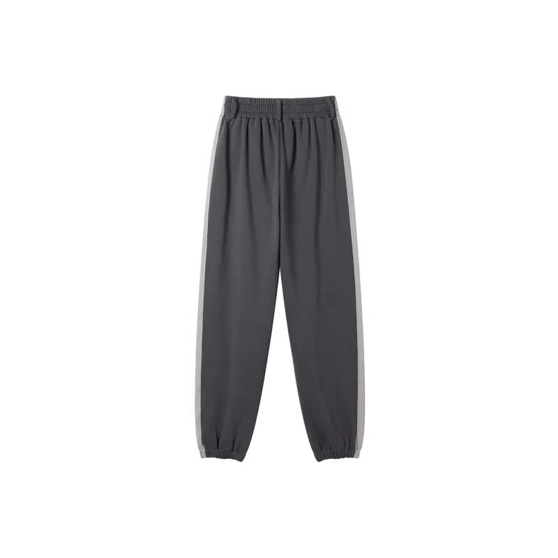 SEENFAAN Jogger Moderate Casual Pants Unisex Gray-1