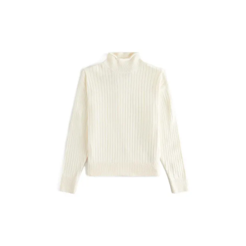 KITH Women's Liam Rollneck Sweater 'Sandrift'-1