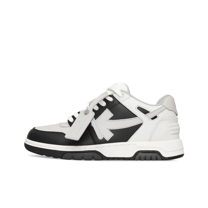 OFF WHITE Out Of Office Ooo Low Tops Light Grey Black-0