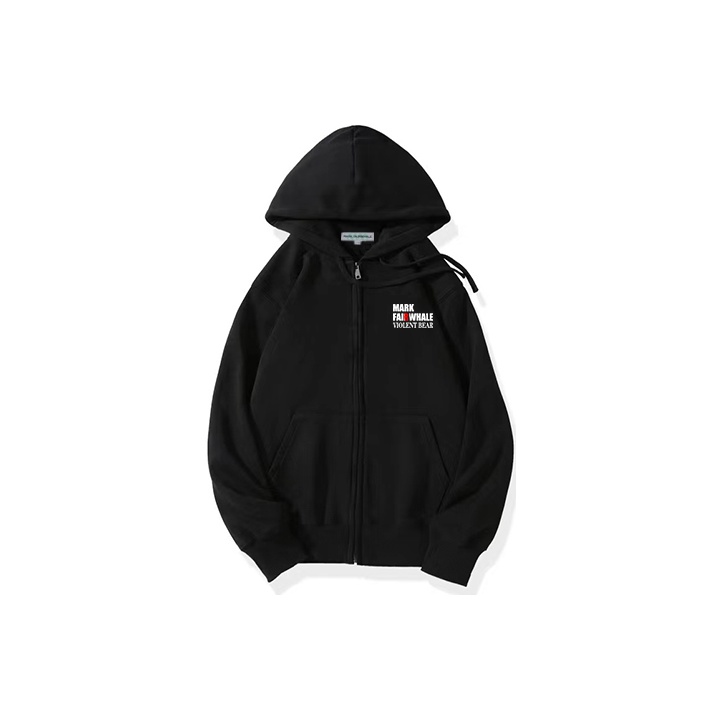 FAIRWHALE Sweatshirts Unisex Black XL - POIZON