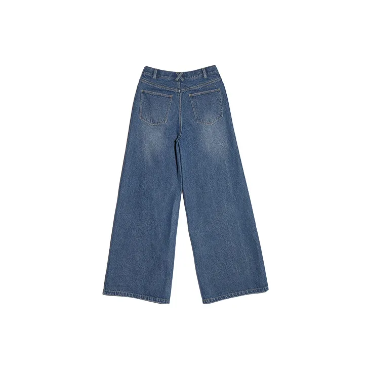 IEW.H Wide Leg Jeans Women's Denim Blue-1