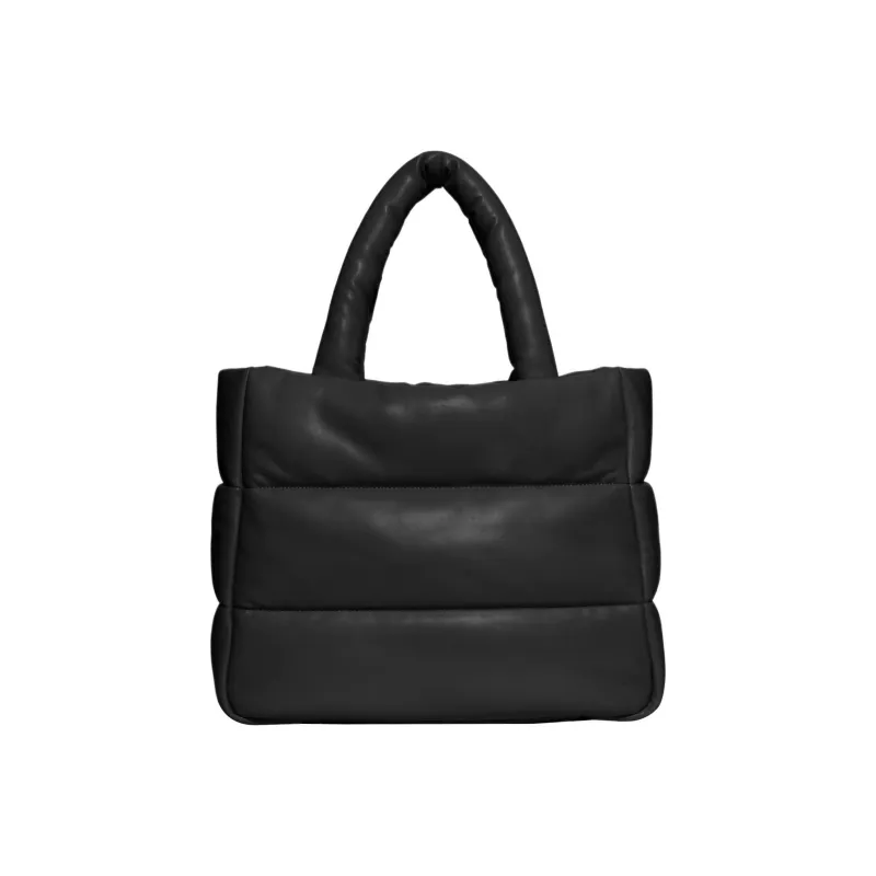 COACH Pillow Nappa Leather Cloud Bag, Tote Bag, Shopping Bag, Handbag Tubas Women's Black-1