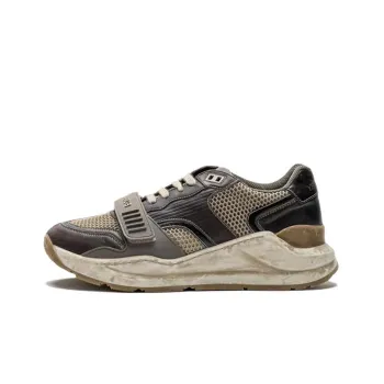 Burberry Low Top Casual Shoes Men's Dark Brown