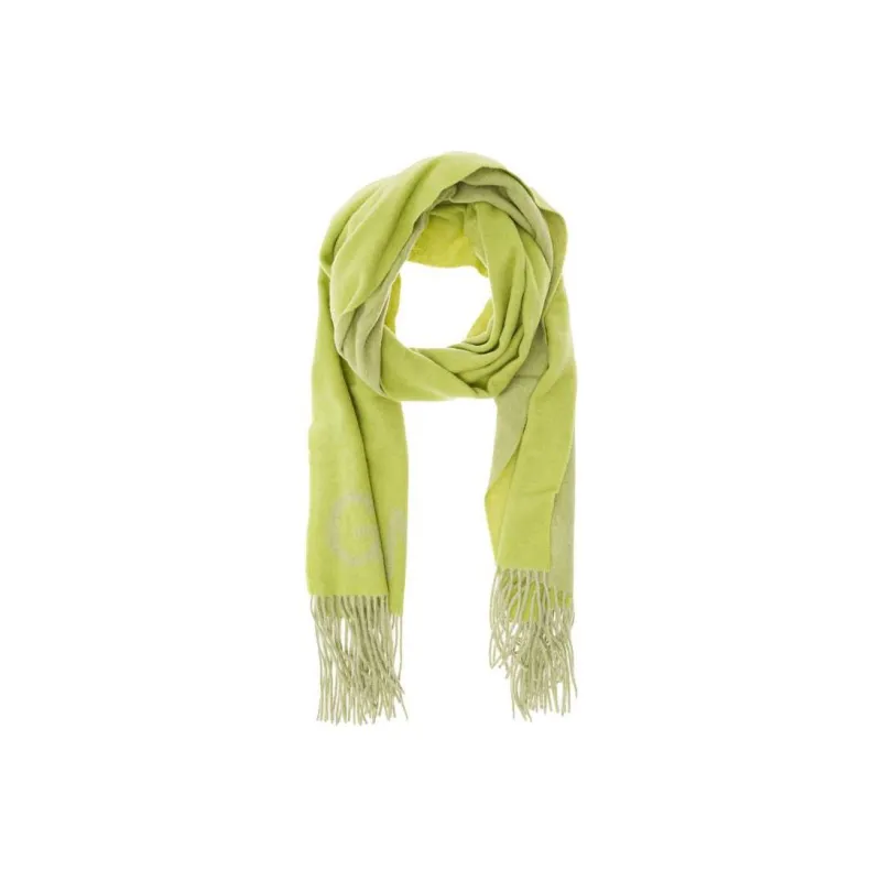 GANNI Knit Scarves Women's Green-0