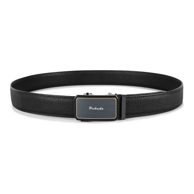 PISHUSHU Leather Belts Men-9