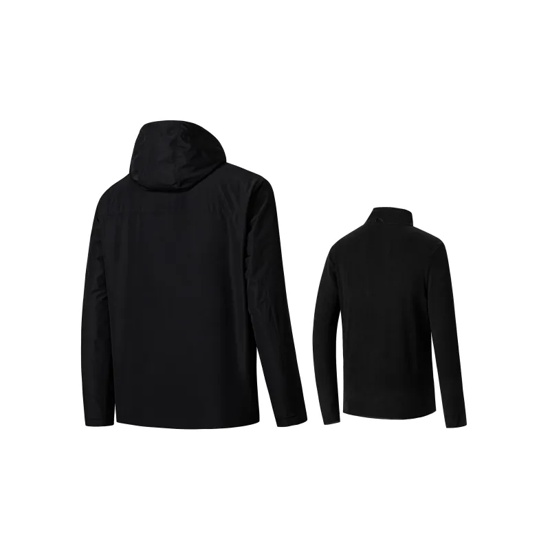 Erke Windbreaker Jacket Men's Jet Black-1