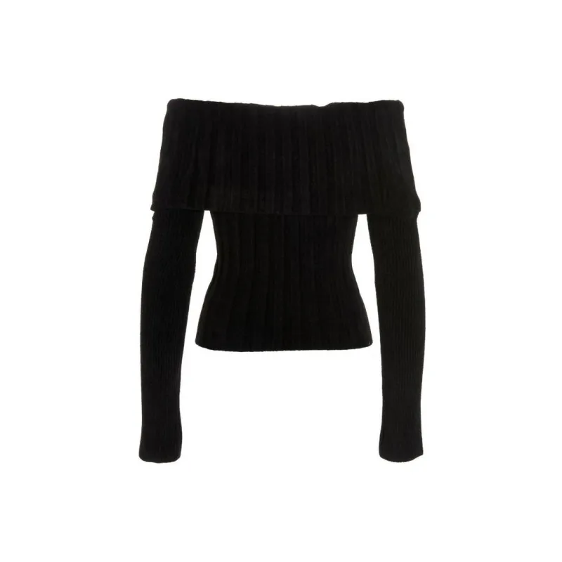 Jacquemus FW22 Slim Fit Sweater Women's Black-1