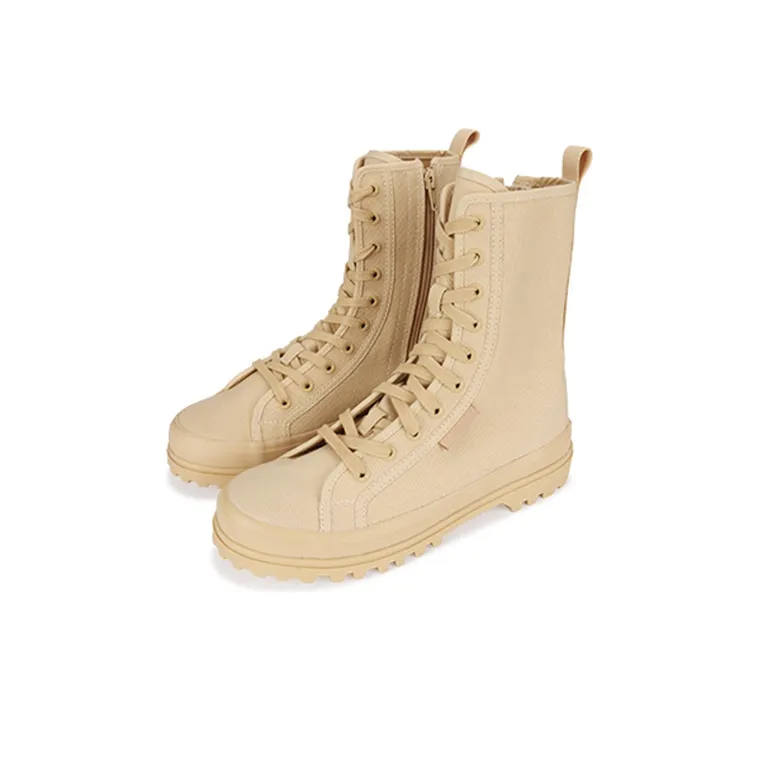 SUPERGA Alpina High-Top Casual Shoes Women's Apricot-2