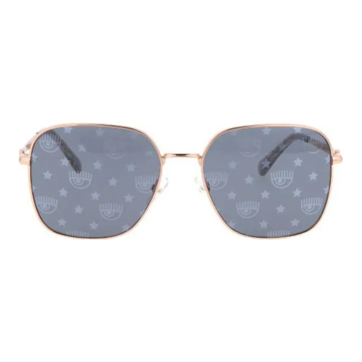 CHIARA FERRAGNI Monogram Square frame Sunglasses-1