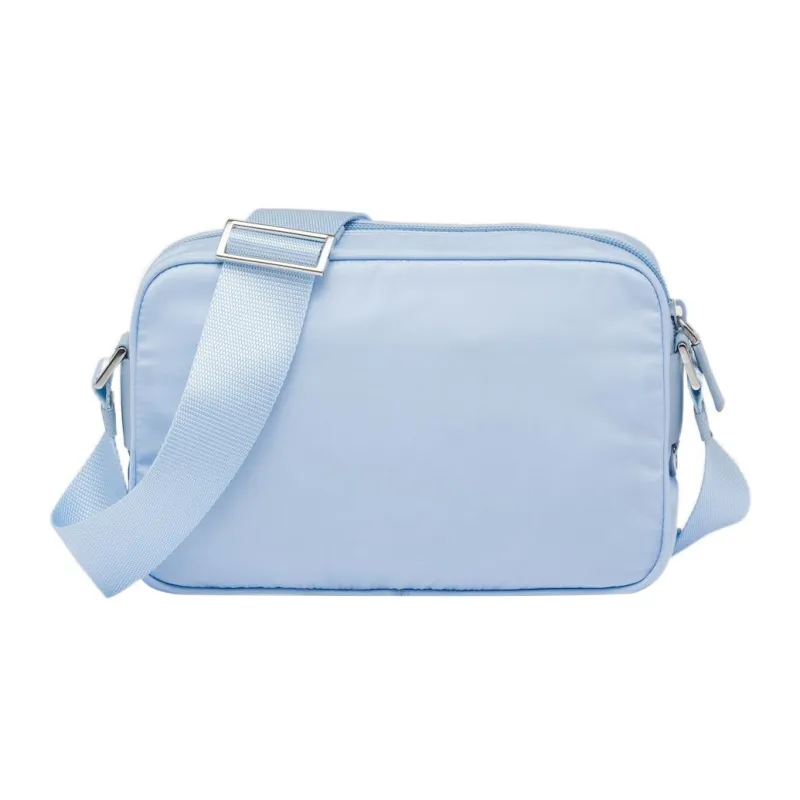 PRADA Recycled Nylon Fabric Crossbody Bag Shoulder Bag Women's Sky Blue-1