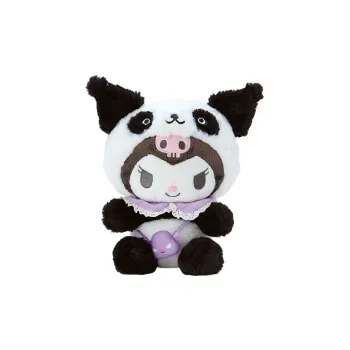 Sanrio Kuromi Panda Kuromi Dolls Plush Doll 22cm Height