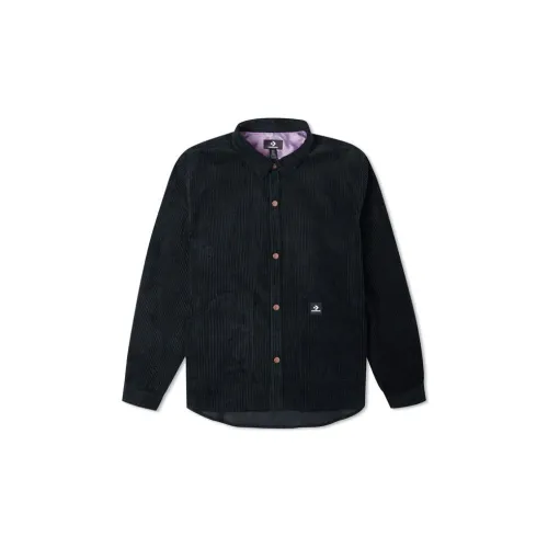 Converse WOVEN TOP Shirts Men Black