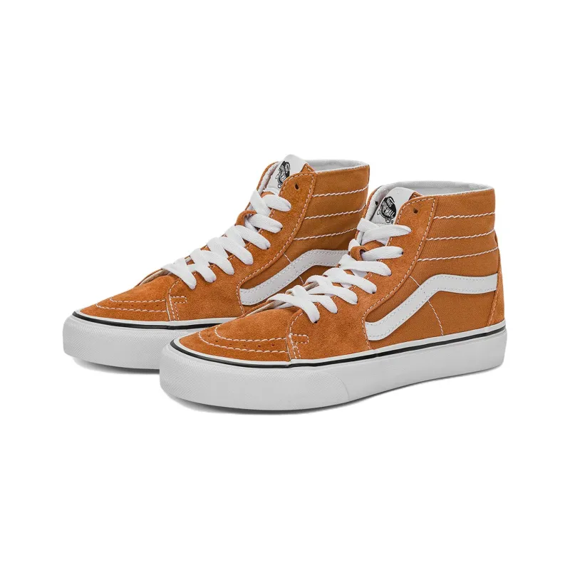 Vans SK8 HI Ca Throwback 'Brown White'-2