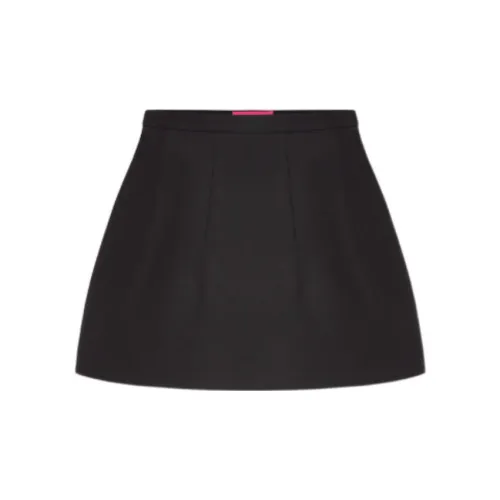 Valentino Casual Short Skirts Women's Black