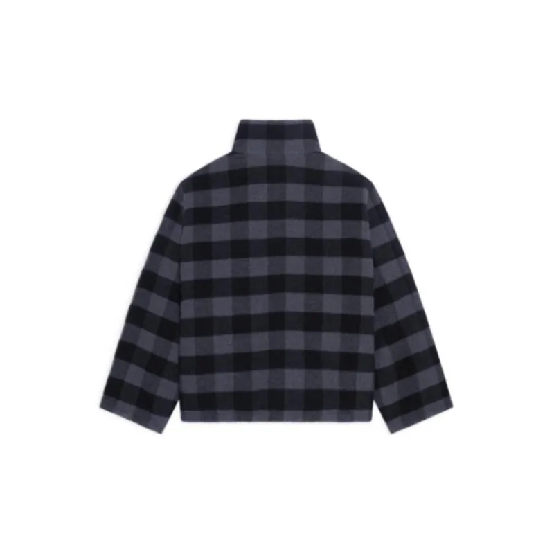 Balenciaga Coats Men Black-1