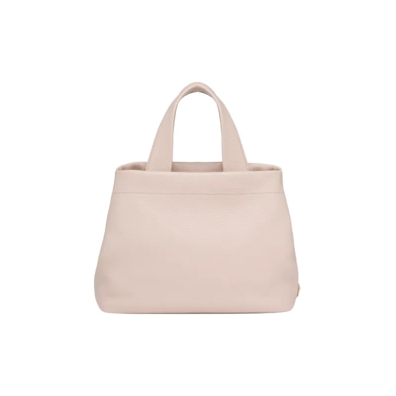 PRADA Leather Tote Bag Shopping Bag Shoulder Bag Handbag Medium Size Women's Light Pink-2