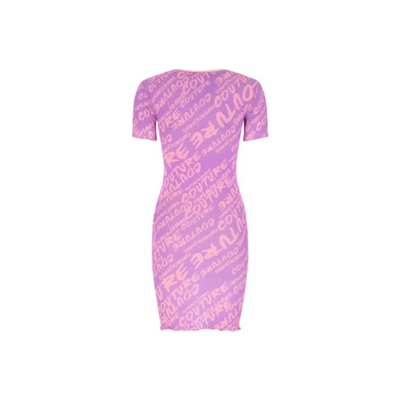 VERSACE JEANS COUTURE FW22 Dress Pink-1