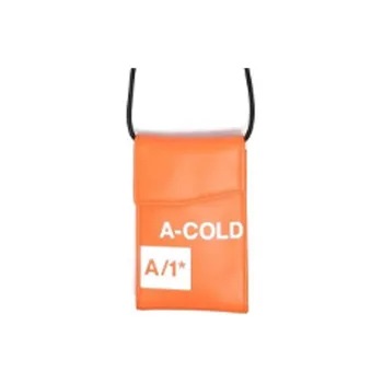 A COLD WALL* Calfskin Messenger Bag Shoulder Bag Crossbody Bag Men's Orange