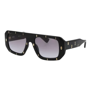 MOSCHINO Rectangle Frame Sunglasses