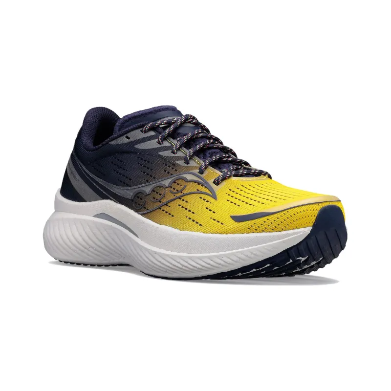 Saucony Endorphin Speed 3 Slip Resistant, Abrasion Resistant, Reflective Low Top Running Shoes Women's Yellow Purple-2