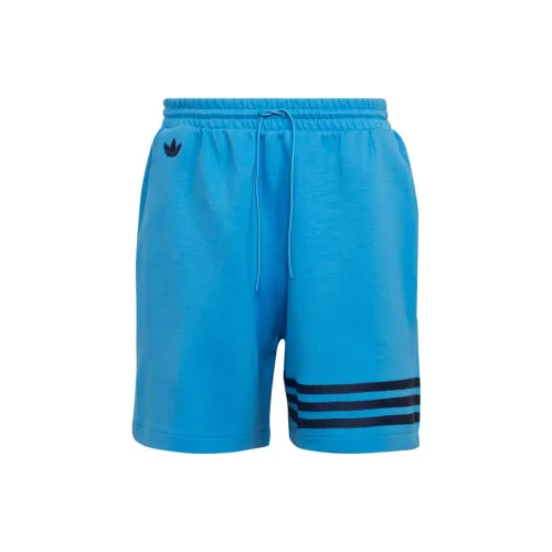 Adidas Casual Shorts Men Blue