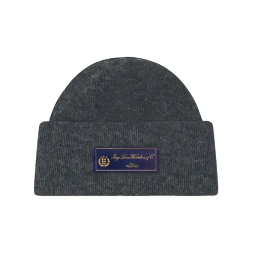 WE11DONE 22 Autumn/Winter Week41 Beanies Unisex Gray