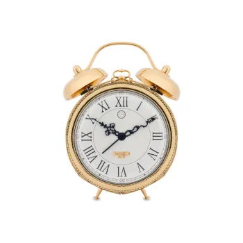 MOSCHINO Fabric With Calfskin Alarm Clock Bag Portable Crossbody Bag Shoulder Bag Women's Gold
