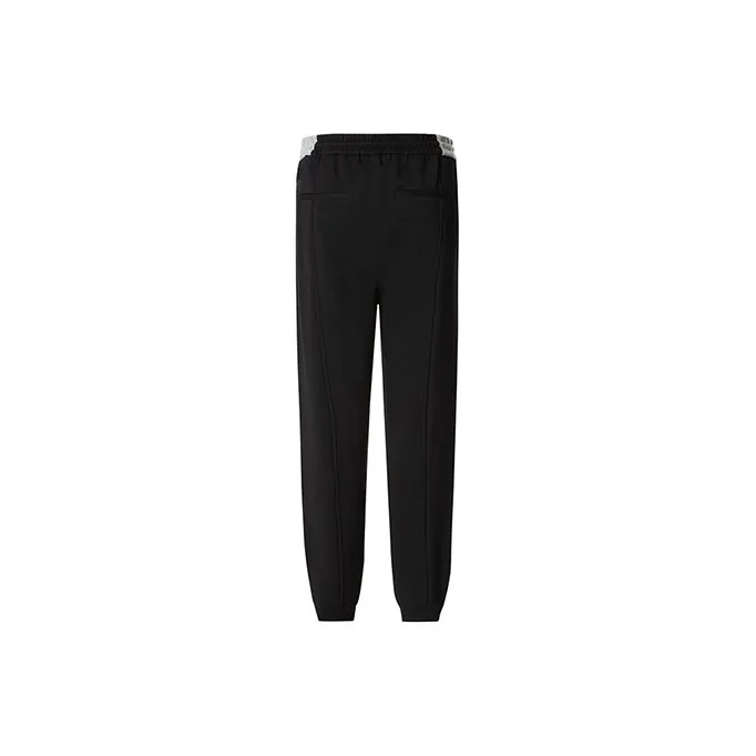 LIU·JO UOMO Straight Casual Pants Men's Black-1