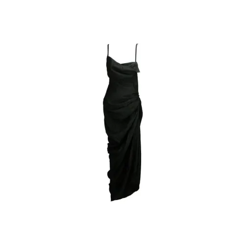 Jacquemus Sleeveless Dresses Women's Black