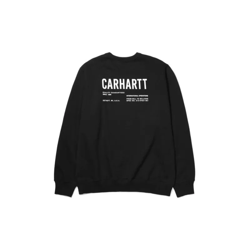 Carhartt WIP Sweatshirts Men Black-1