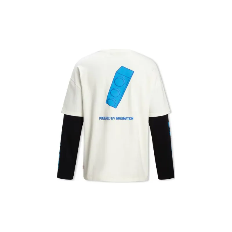 Levi's FW22 Drop Shoulder Sleeve T Shirt Unisex White-1