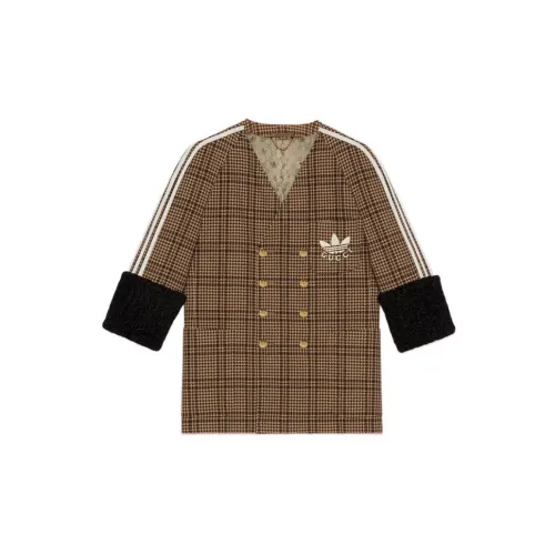 Adidas X GUCCI Jackets Women's Camel Brown