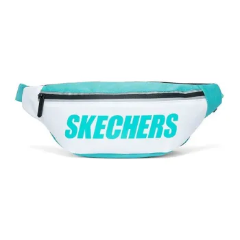 Skechers Acrylic With Polyester Sling Bag Fanny Pack Regular Unisex Bright White