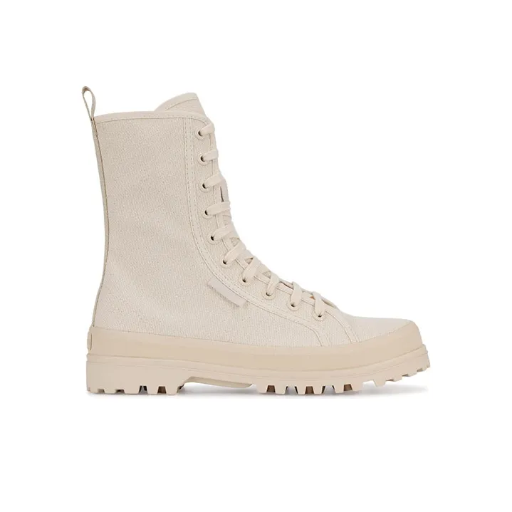 SUPERGA Casual Shoes Women's High-Top Beige-1