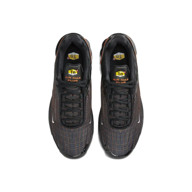 Nike Air Max Plus 3 Black Orange Spirograph-3