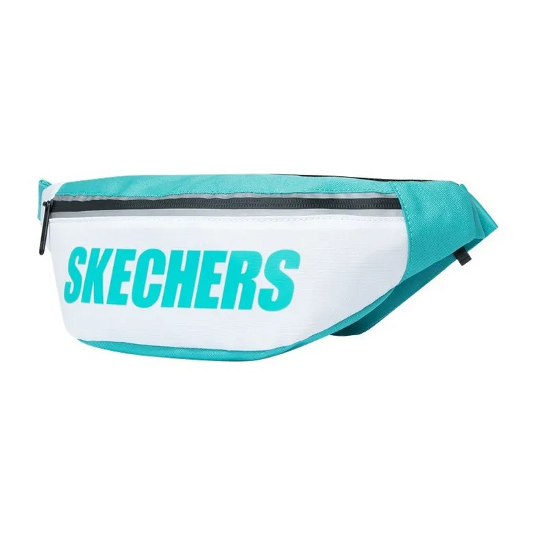 Skechers Acrylic With Polyester Sling Bag Fanny Pack Regular Unisex Bright White-1