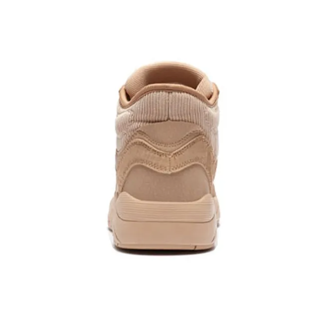 PEAK Warm Slip-Resistant Water-Resistant Wear-Resistant High-Top Skateboard Shoes Women's Sand Yellow-2