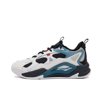 XTEP Liekong 2.0 Casual Shoes Men Low Top Dove Gray/Black/Blue