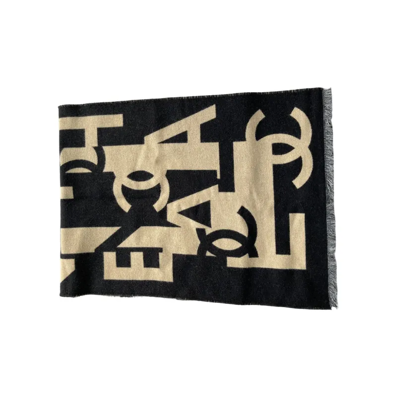 CHANEL Knit Scarves Women's-1