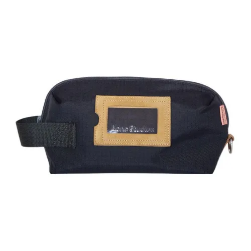 Acne Studios Polyamide Toiletry Bag Clutch Women's Black