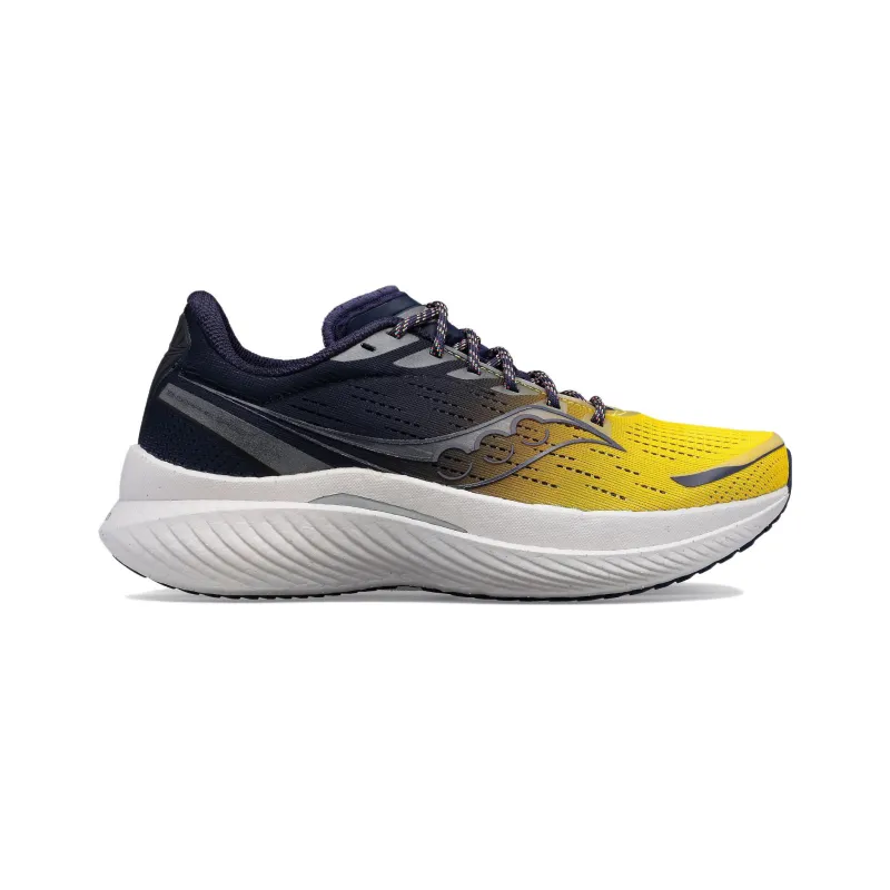 Saucony Endorphin Speed 3 Slip Resistant, Abrasion Resistant, Reflective Low Top Running Shoes Women's Yellow Purple-1