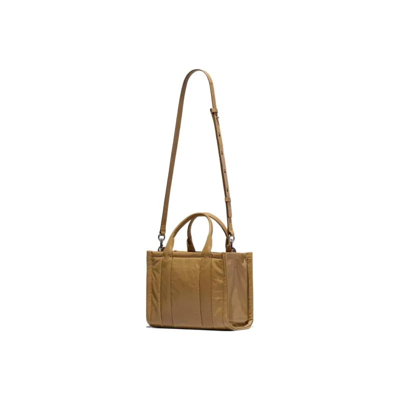 MARC JACOBS Lambskin Tote Bag, Shopping Bag, Shoulder Bag, Crossbody Bag, Handbag Mini Women's Light Umber-4