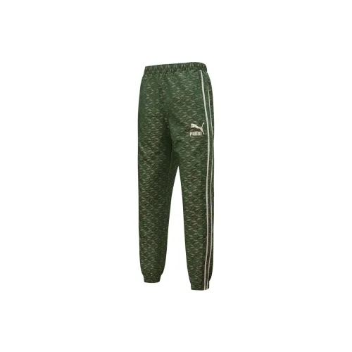 PUMA Players' Lounge Series Casual Pants Men Green