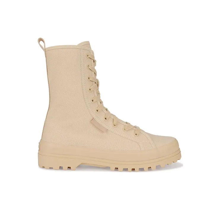 SUPERGA Alpina High-Top Casual Shoes Women's Apricot-1