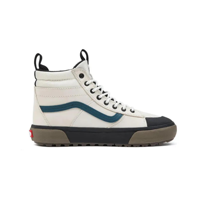 Vans SK8 HI 'White Blue Brown'-1