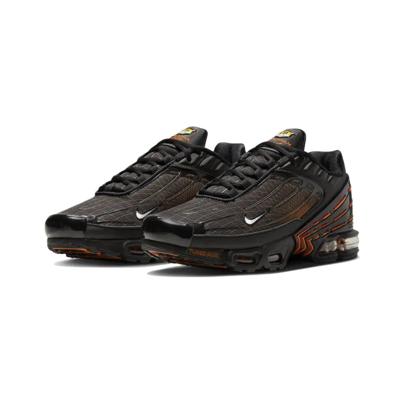 Nike Air Max Plus 3 Black Orange Spirograph-2