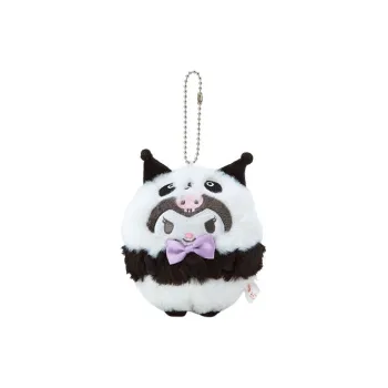 Sanrio Kuromi Panda Collection Kuromi Dolls Plush Pendant 11cm High